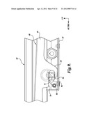 LATCH FOR A FOLD OUT RAMP diagram and image