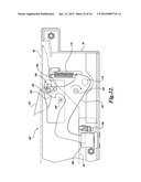 LATCH FOR A FOLD OUT RAMP diagram and image