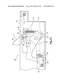 LATCH FOR A FOLD OUT RAMP diagram and image