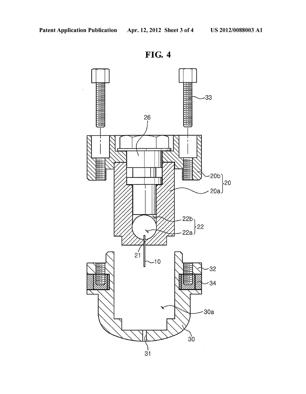 INJECTION NOZZLE FOR ELECTROSPINNING AND ELECTROSPINNING DEVICE USING SAME - diagram, schematic, and image 04