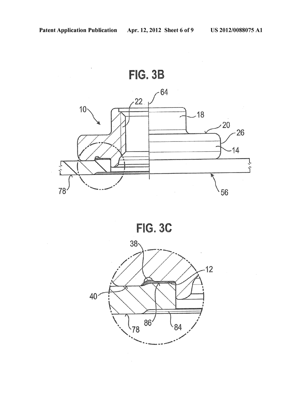 Functional element for attachment to a plastic component, a component     assembly, a die button and method - diagram, schematic, and image 07