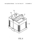 CONNECTING ASSEMBLY FOR BATTERIES AND BATTERY ASSEMBLY diagram and image