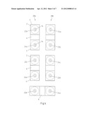 Carrier Matrix for Battery Cell Connectors diagram and image