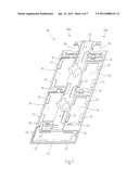 Carrier Matrix for Battery Cell Connectors diagram and image