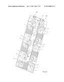 Carrier Matrix for Battery Cell Connectors diagram and image