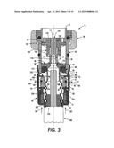 CONNECTOR ASSEMBLY FOR CORRUGATED COAXIAL CABLE diagram and image