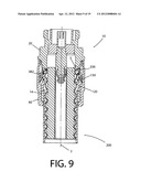 CONNECTOR ASSEMBLY FOR CORRUGATED COAXIAL CABLE diagram and image