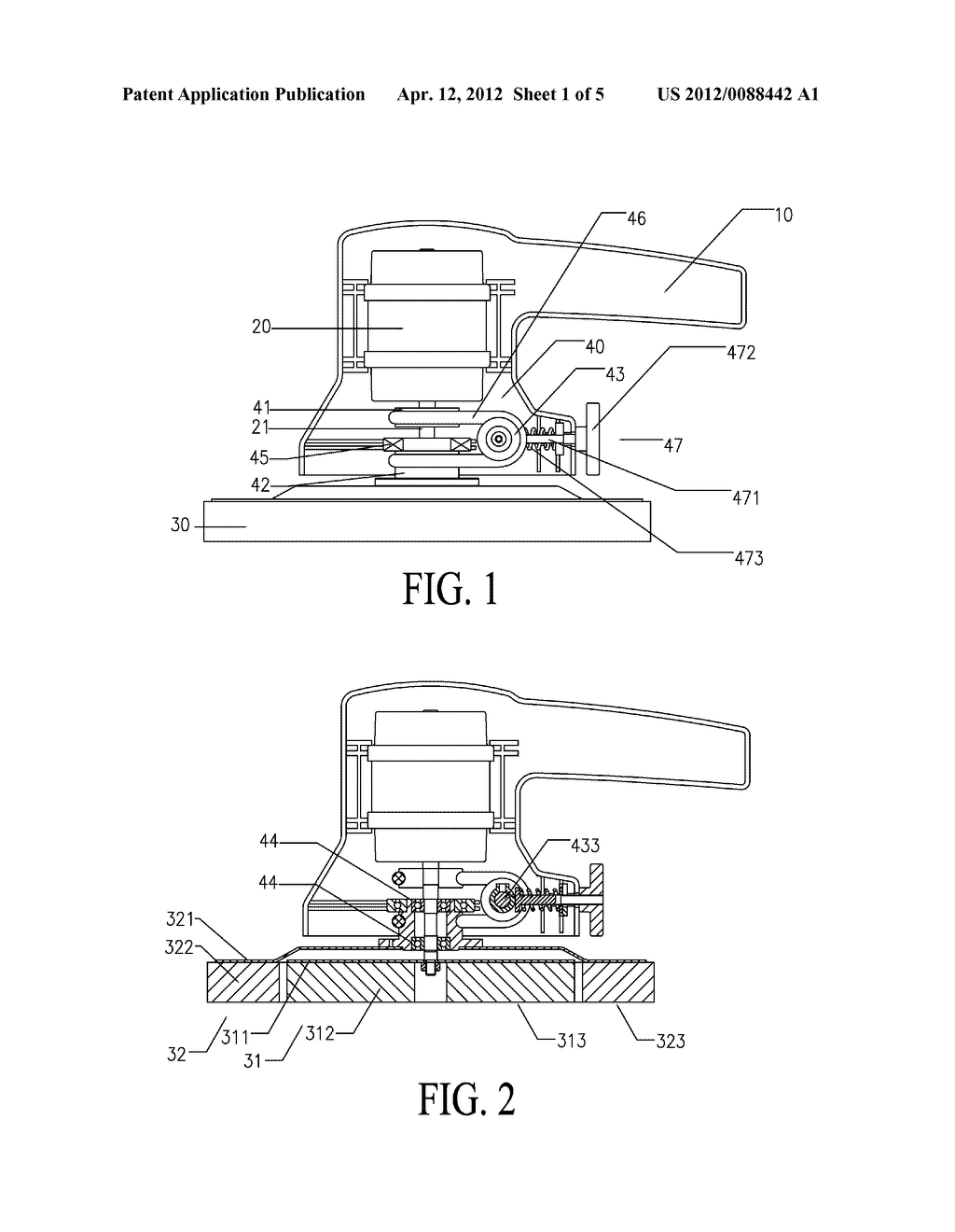 Counter-rotating polisher - diagram, schematic, and image 02