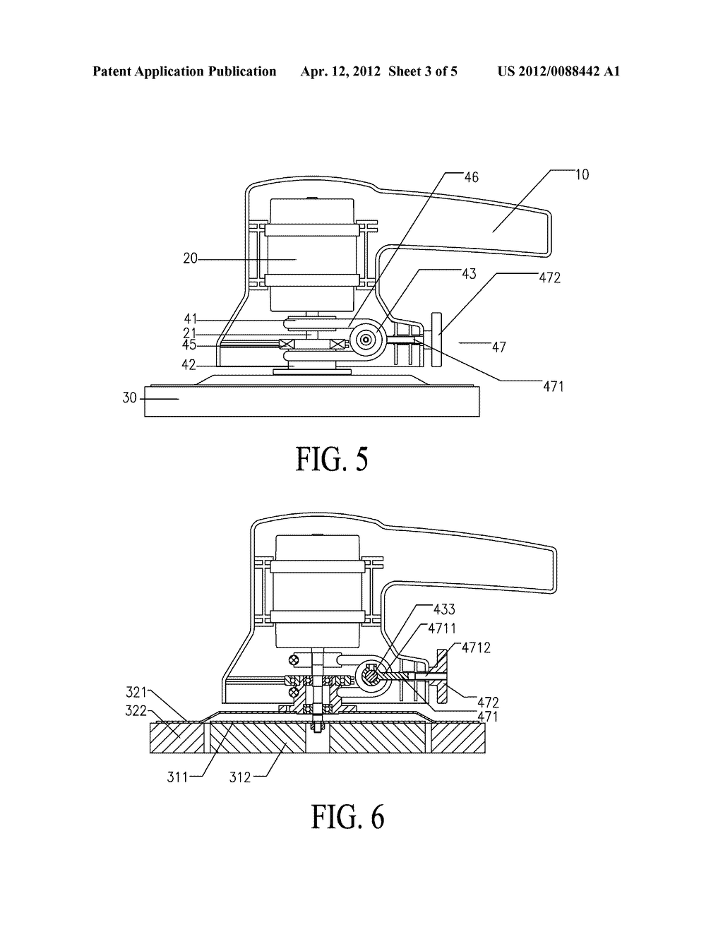 Counter-rotating polisher - diagram, schematic, and image 04