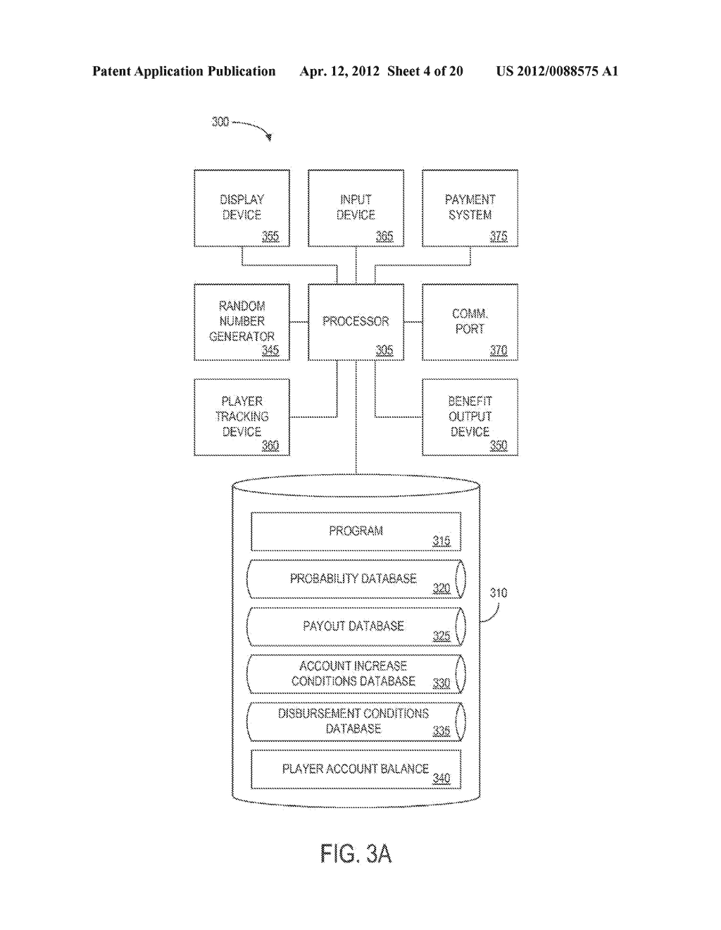 METHODS AND APPARATUS FOR MANAGING AN ACCOUNT TO FUND BENEFITS FOR A     PLAYER - diagram, schematic, and image 05