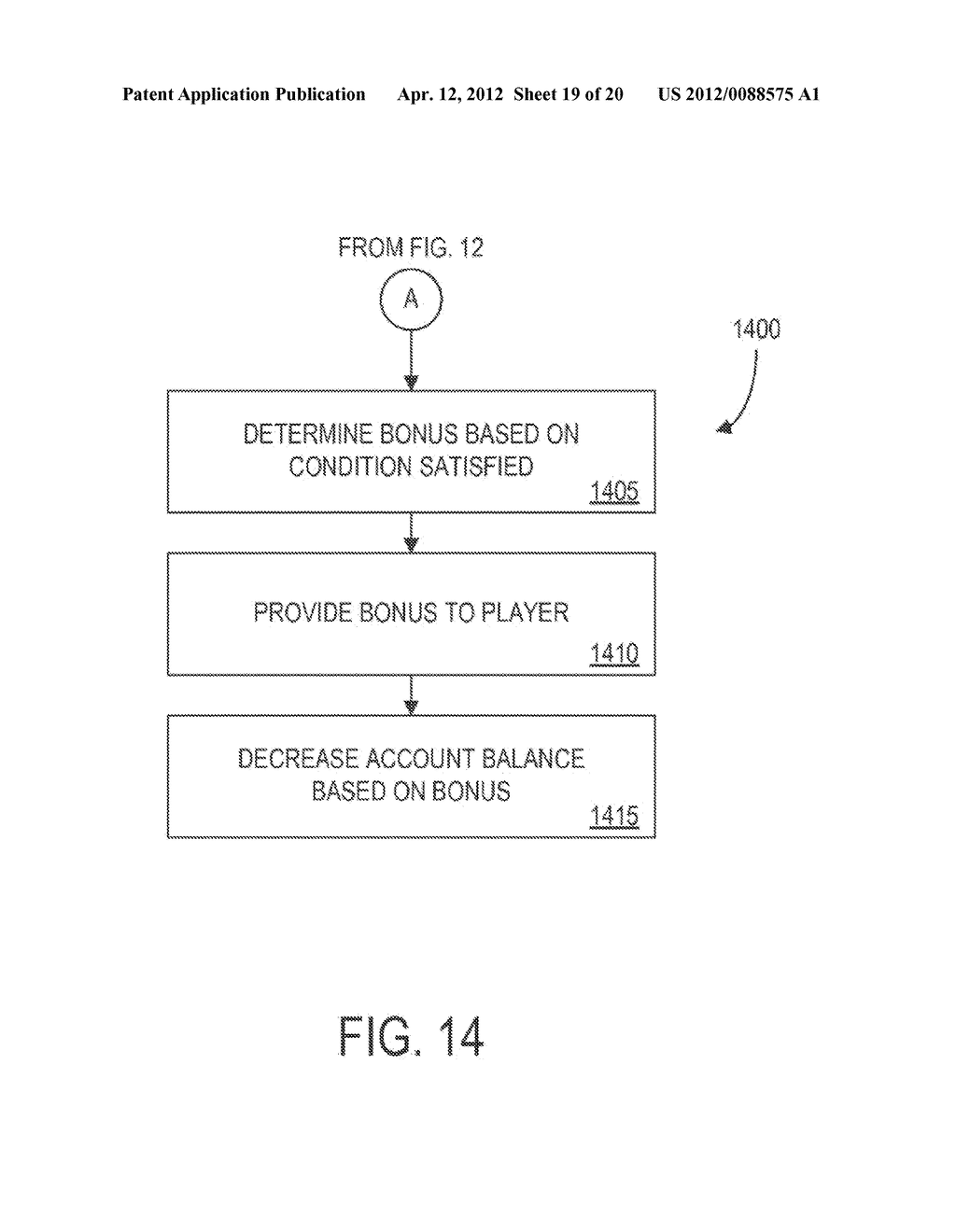 METHODS AND APPARATUS FOR MANAGING AN ACCOUNT TO FUND BENEFITS FOR A     PLAYER - diagram, schematic, and image 20