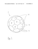 METHOD FOR PRODUCING A BALL AND BALL diagram and image