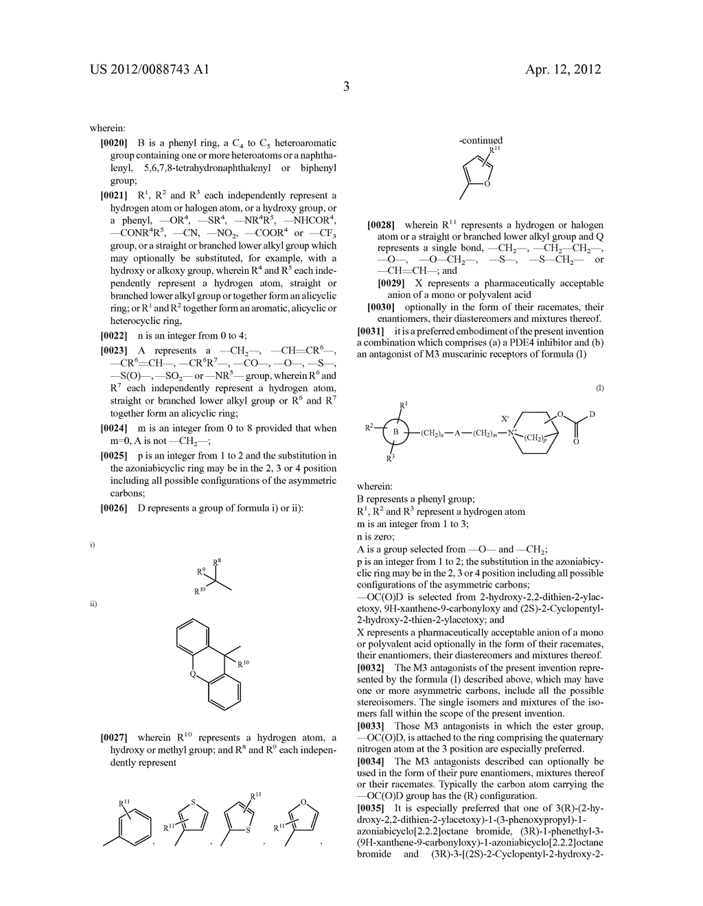 COMBINATIONS COMPRISING ANTIMUSCARINIC AGENTS AND PDE4 INHIBITORS - diagram, schematic, and image 04