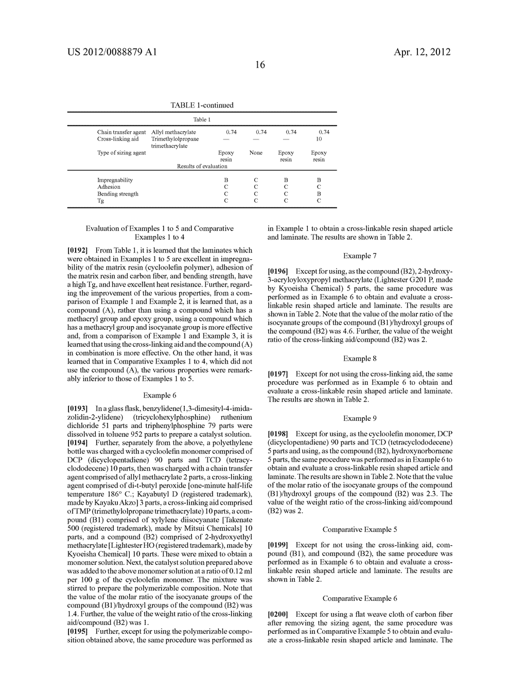 POLYMERIZABLE COMPOSITION, RESIN SHAPED ARTICLE, AND LAMINATE - diagram, schematic, and image 17