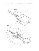 EXTERNAL END DEVICE FOR PERMANENT CATHETERS diagram and image