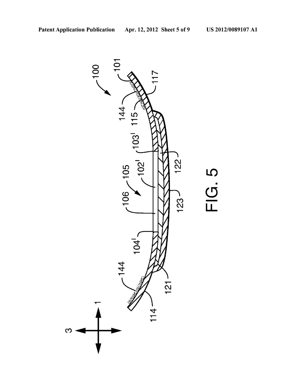 Body Adhering Absorbent Article - diagram, schematic, and image 06