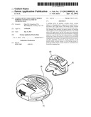 GUIDING DEVICE FOR GUIDING MOBILE ROBOTIC VACUUM CLEANER TO CHARGING BASE diagram and image