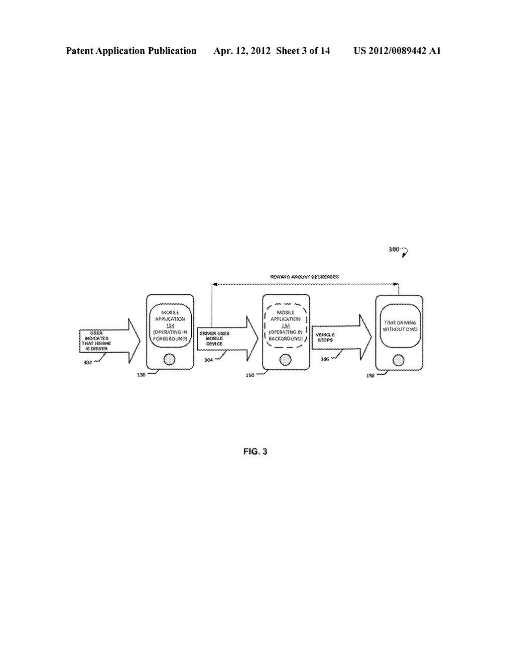 DRIVING WHILE DISTRACTED ACCOUNTABILITY AND REWARDS SYSTEMS AND METHODS - diagram, schematic, and image 04