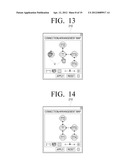 METHOD FOR PROVIDING A GUI IN WHICH THE CONNECTION  RELATIONSHIPS AND THE     ARRANGEMENT OF DEVICES ARE SHOWN, AND DEVICE ADOPTING SAME diagram and image