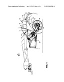 PLANT MOWER-CONDITIONER COMPRISING A DEVICE FOR UNIFORMLY DISTRIBUTING     PLANTS THROWN BACK TO THE GROUND diagram and image