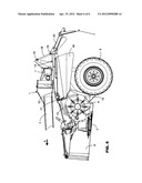 PLANT MOWER-CONDITIONER COMPRISING A DEVICE FOR UNIFORMLY DISTRIBUTING     PLANTS THROWN BACK TO THE GROUND diagram and image