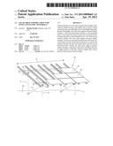 SOLAR ARRAY SUPPORT STRUCTURE WITH A TELESCOPIC WIND BRACE diagram and image