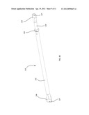 SOLAR ARRAY SUPPORT STRUCTURE WITH A TELESCOPIC WIND BRACE diagram and image