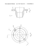 BREAKAWAY THREAD-LOCK QUICK CONNECT/DISCONNECT COUPLING diagram and image