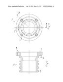 BREAKAWAY THREAD-LOCK QUICK CONNECT/DISCONNECT COUPLING diagram and image