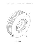 METHOD OF CONSTRUCTING A SELF-INFLATING TIRE diagram and image