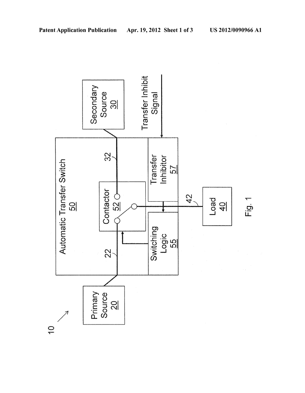 AUTOMATIC TRANSFER SWITCH WITH TRANSFER INHIBITOR - diagram, schematic, and image 02