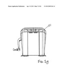 Kitchen shredder diagram and image