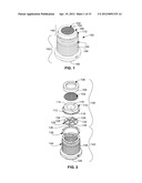 SURFACE SAMPLING SYSTEMS FOR COLLECTING VOLATILIZED SAMPLES diagram and image