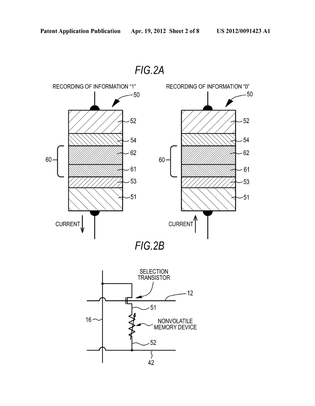 NONVOLATILE MEMORY DEVICE AND MANUFACTURING METHOD THEREOF - diagram, schematic, and image 03