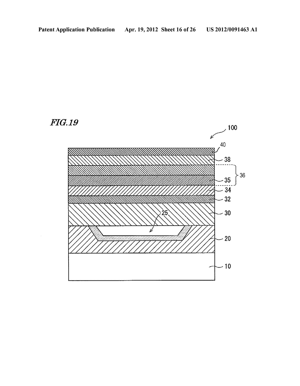 NITRIDE SEMICONDUCTOR LIGHT-EMITTING ELEMENT AND MANUFACTURING METHOD     THEREFOR - diagram, schematic, and image 17
