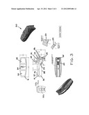 BOOT REST FOR MOTORCYCLE ENGINE GUARD diagram and image