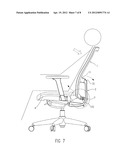 CHAIR WITH TILTABLE BACK diagram and image