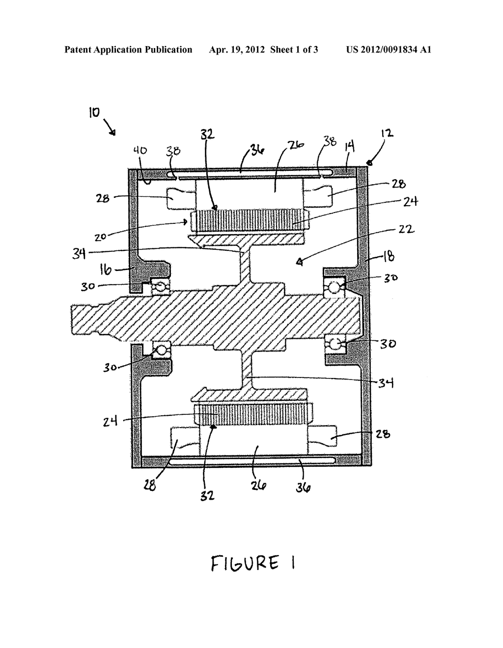 Split Drain System and Method for an Electric Machine Module - diagram, schematic, and image 02