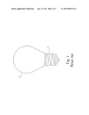 LED LIGHT BULB AND ITS BULB SHELL, AND METHOD OF MANUFACTURING THE BULB     SHELL diagram and image