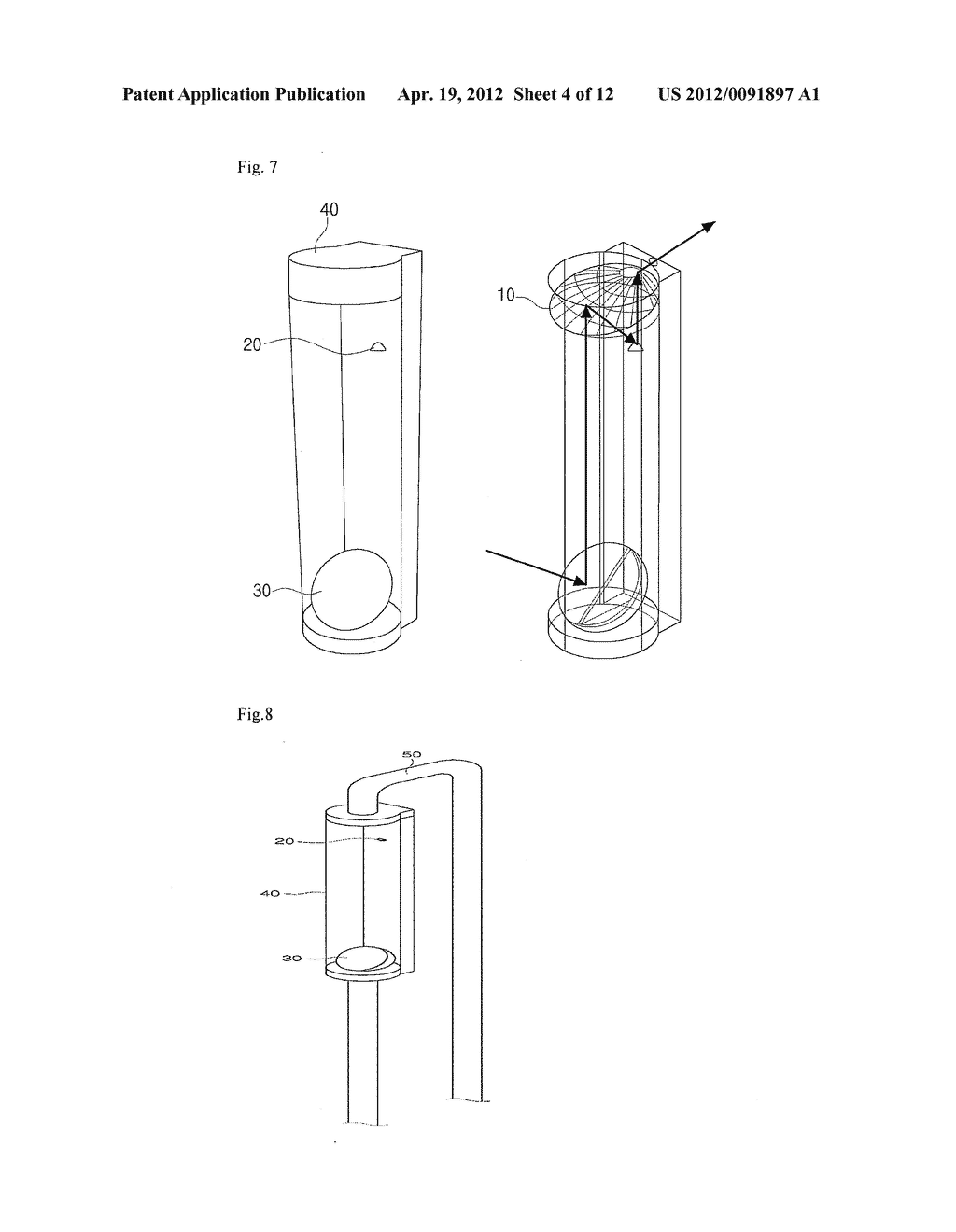 NATURAL LIGHTING APPARATUS AND HYBRID ILLUMINATION SYSTEM USING SAME - diagram, schematic, and image 05