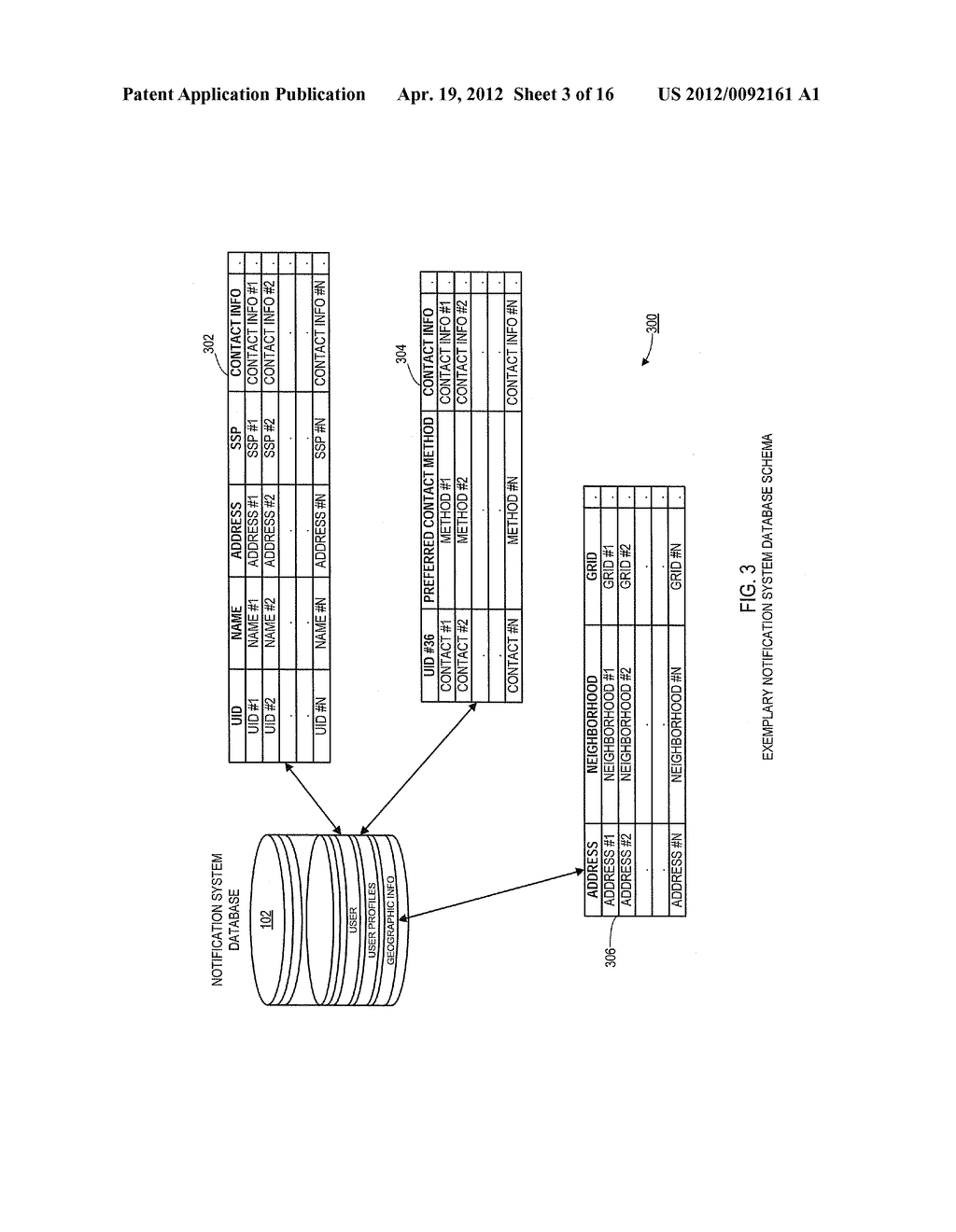 SYSTEMS AND METHODS FOR NOTIFYING PROXIMAL COMMUNITY MEMBERS OF AN     EMERGENCY OR EVENT - diagram, schematic, and image 04