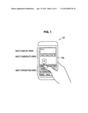 Information Processing Apparatus, and Input Control Method and Program of     Information Processing Apparatus diagram and image