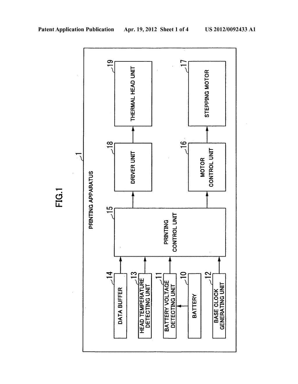 Printing apparatus and printing control method - diagram, schematic, and image 02