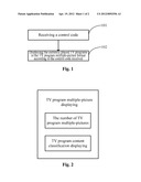 TV SET AND TV PROGRAM PROCESSING METHOD THEREOF diagram and image