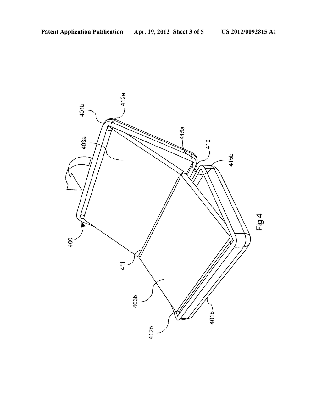 DEVICE AND METHOD FOR PROVIDING A CONTIGUOUS DISPLAY AREA - diagram, schematic, and image 04