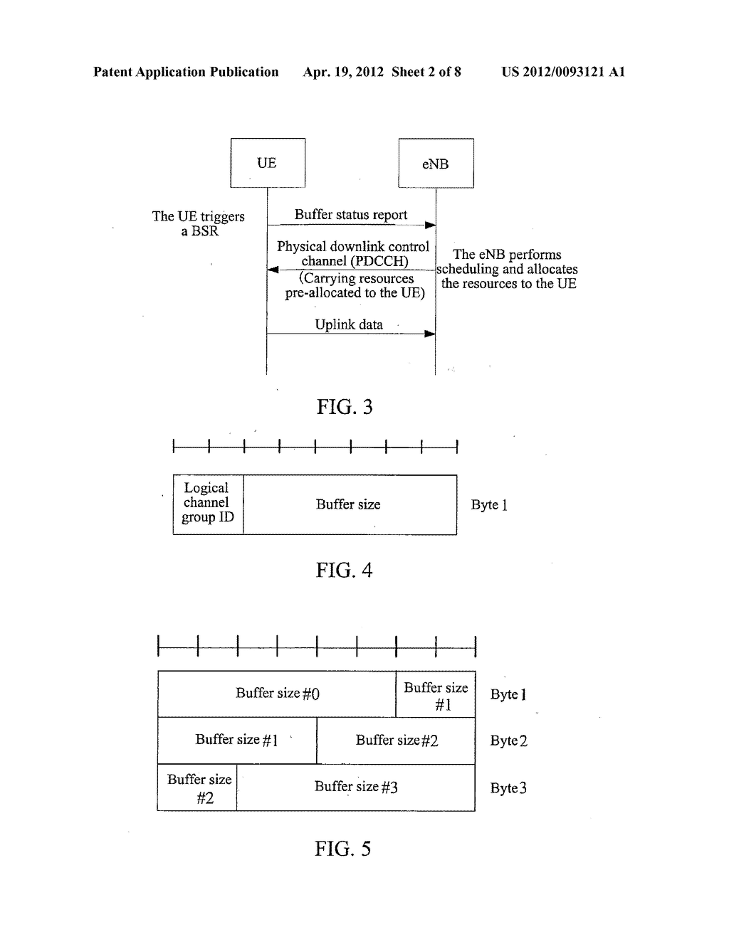  Method and System for Sending Buffer Status Report - diagram, schematic, and image 03