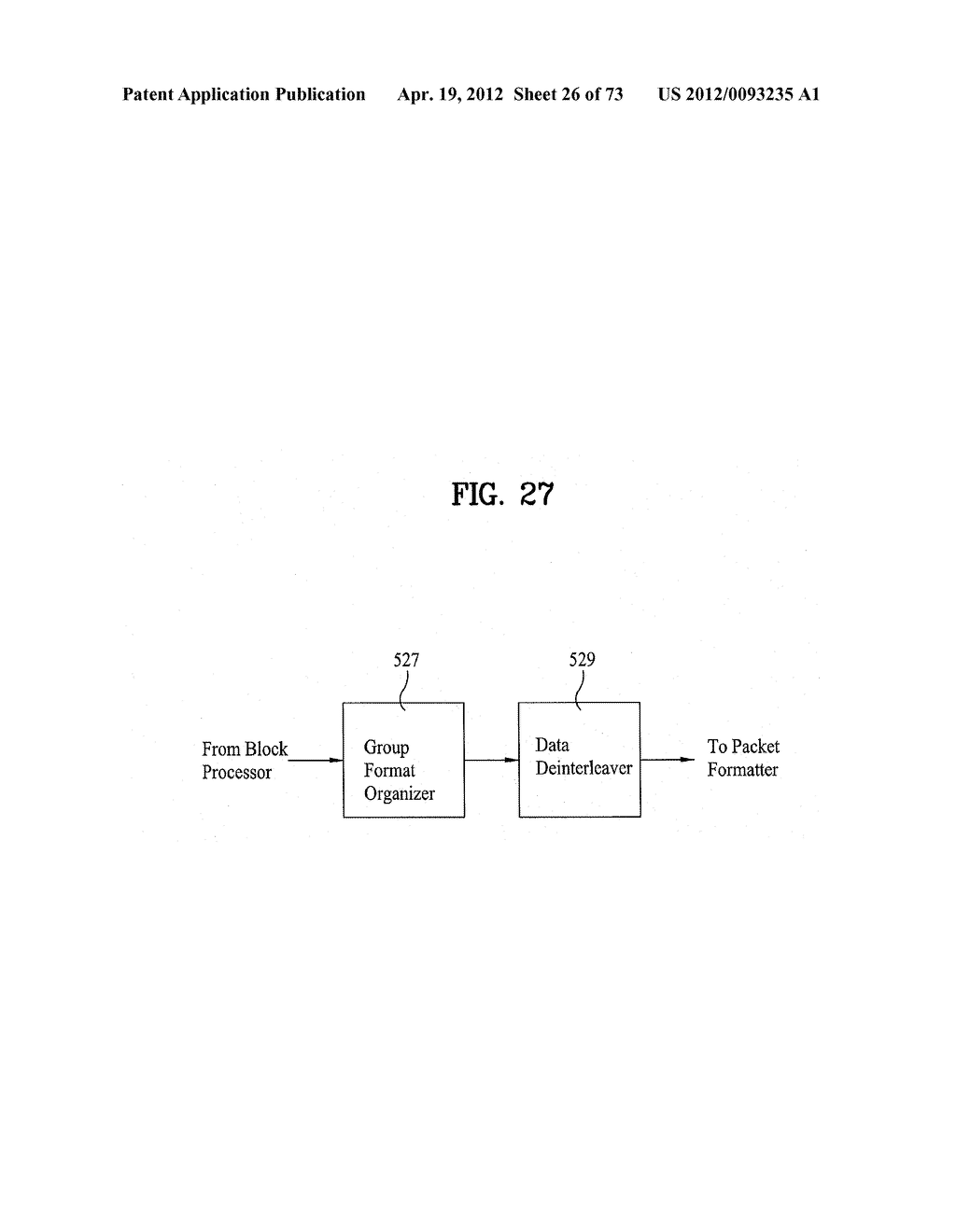 DIGITAL BROADCASTING SYSTEM AND DATA PROCESSING METHOD - diagram, schematic, and image 27