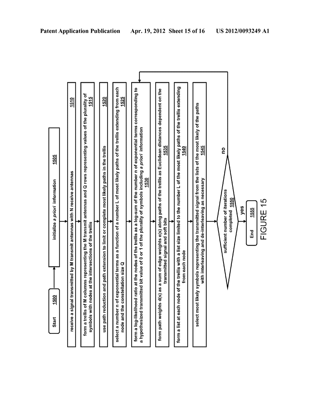 Apparatus and Method for Trellis-Based Detection in a Communication System - diagram, schematic, and image 16