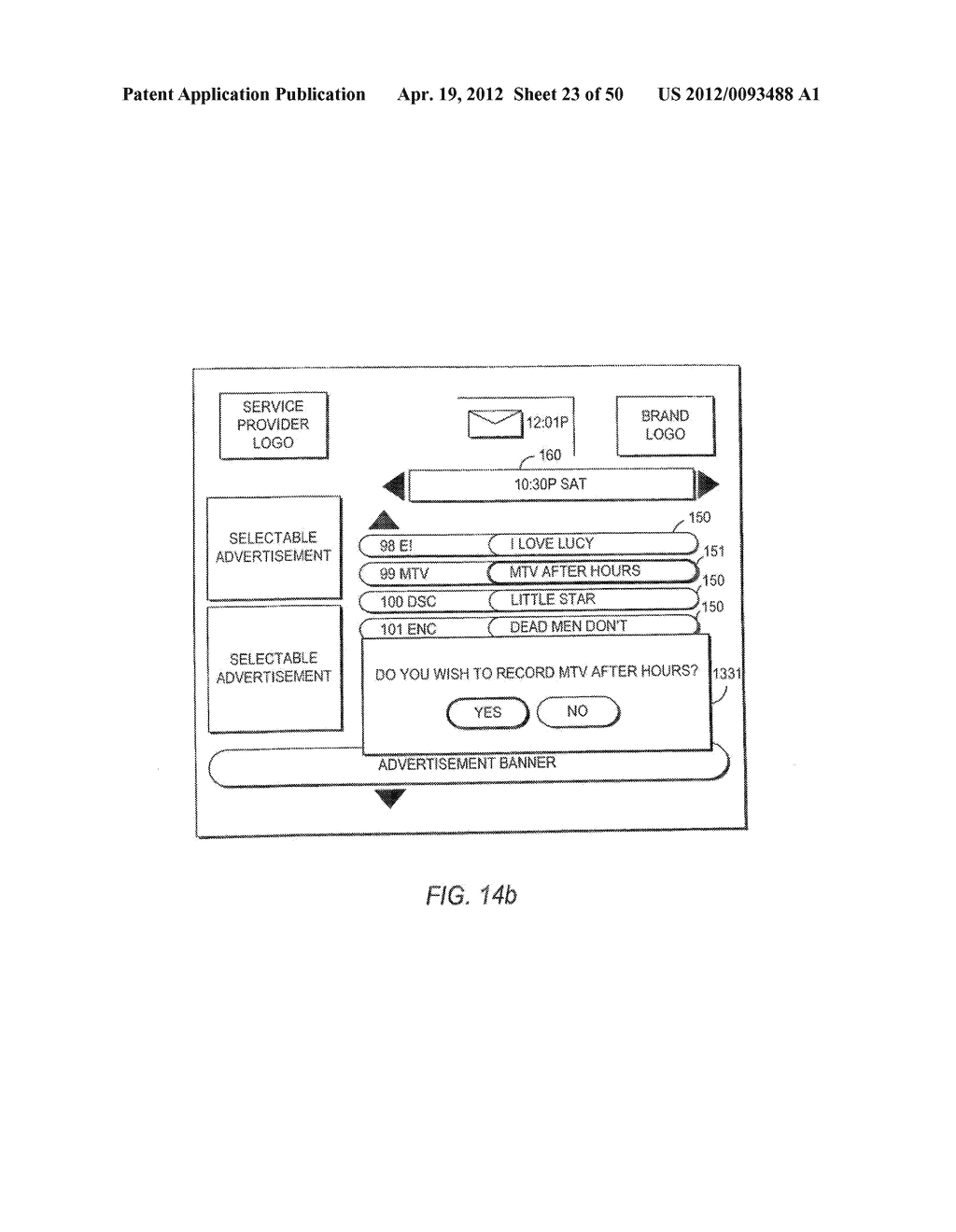 CLIENT-SERVER BASED INTERACTIVE TELEVISION GUIDE WITH SERVER RECORDING - diagram, schematic, and image 24