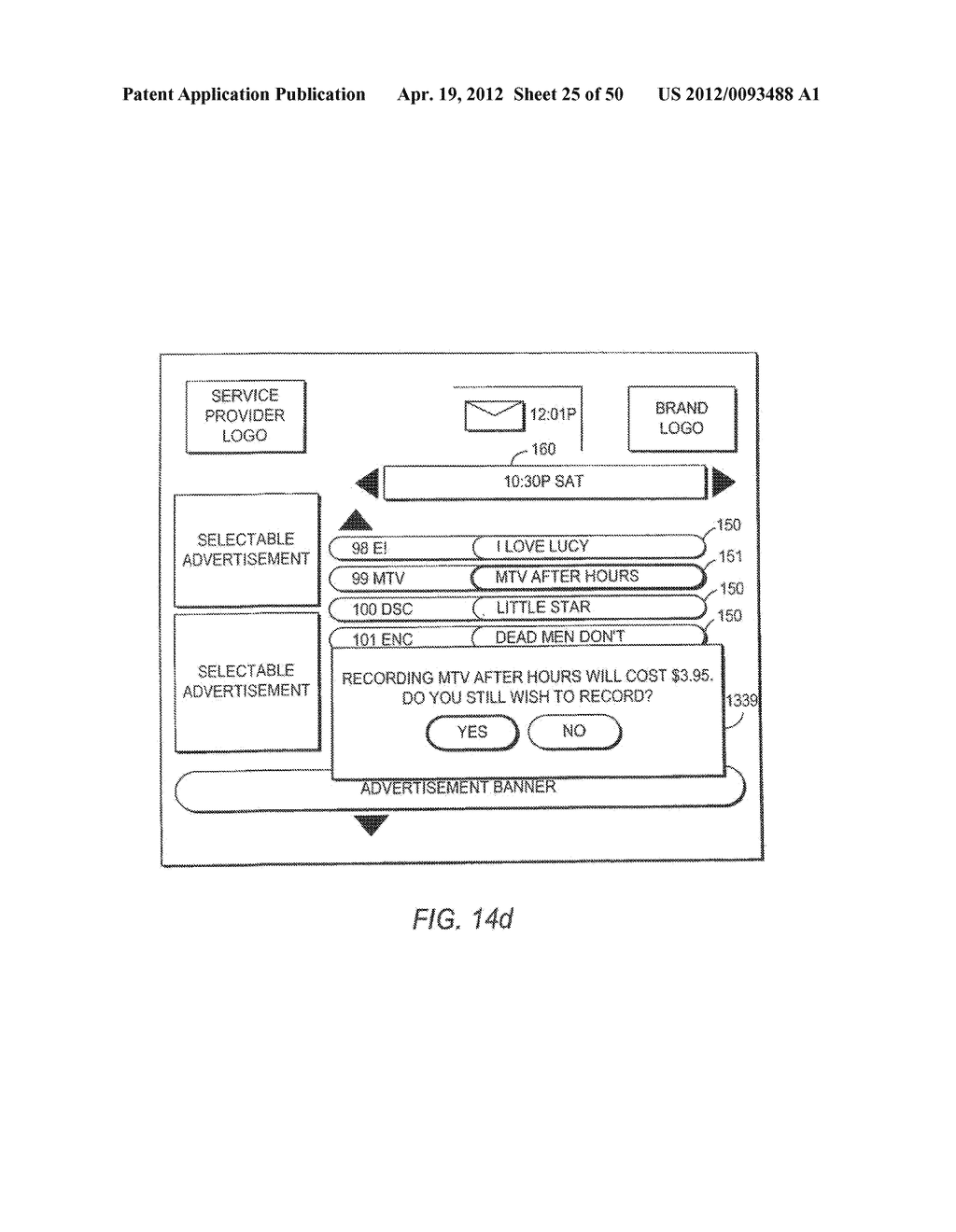 CLIENT-SERVER BASED INTERACTIVE TELEVISION GUIDE WITH SERVER RECORDING - diagram, schematic, and image 26